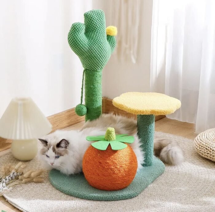 Poste rascador para gatos – Protege tus muebles